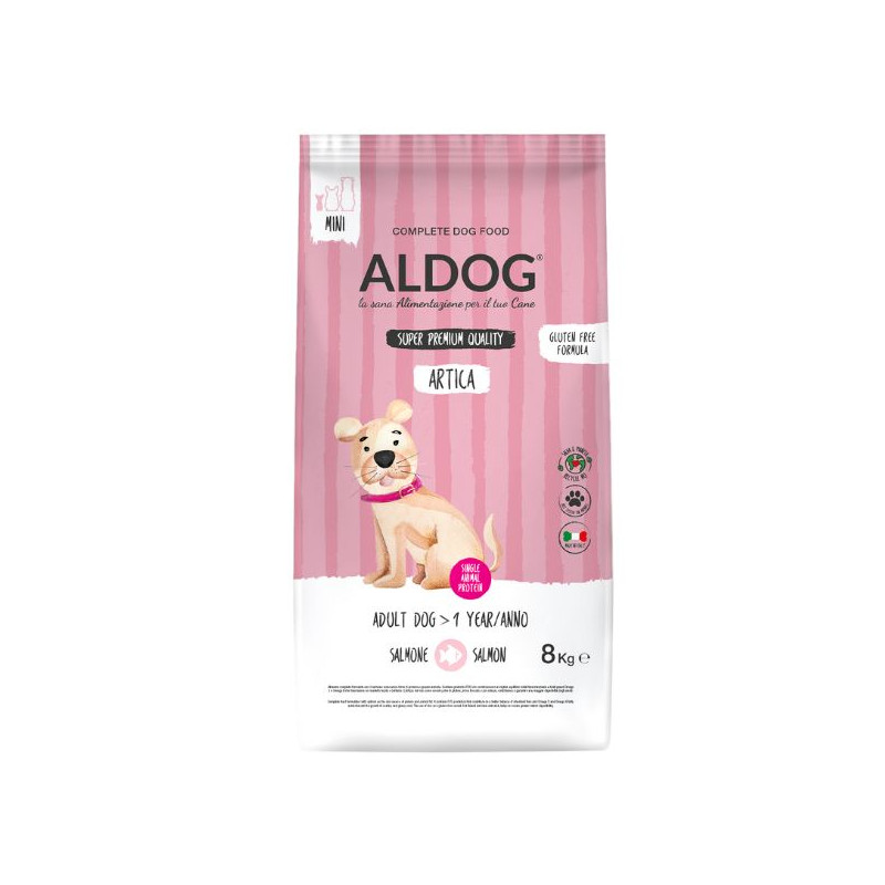 Aldog - Aldog Super Premium Artica Mini Salmone E Riso Per Cani Small img