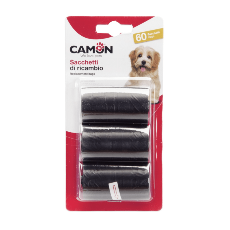 Camon - Camon Sacchetti Igienici Neri Per Cani img