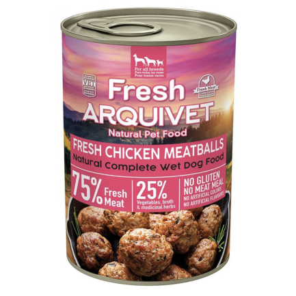 Arquivet Fresh Meatballs Wet Food for Dogs