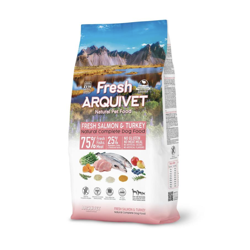Arquivet - Arquivet Fresh Salmone E Tacchino Per Cani img
