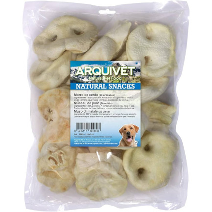 Arquivet Muso di Maiale Snack per Cani
