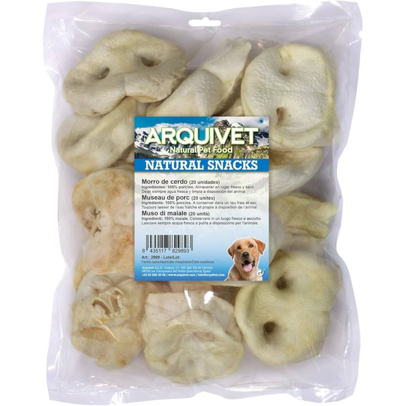 Arquivet - Arquivet Muso Di Maiale Snack Per Cani img
