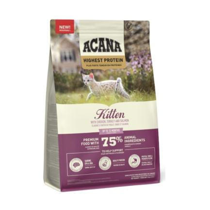 Acana Highest Protein Kitten per Gattini