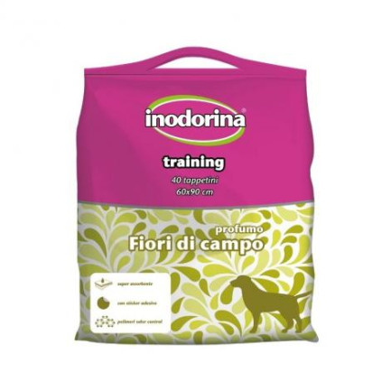 Alfombrillas higiénicas Inodorina Wildflower para perros