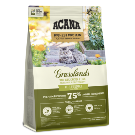 Acana Highest Protein Grasslands sans céréales pour chats