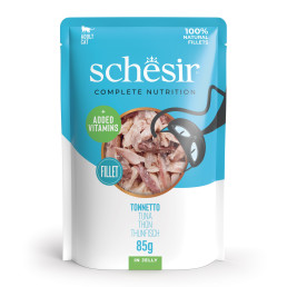 Schesir Complete Nutrition Filets in Gelee für ausgewachsene Katzen