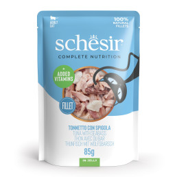 Schesir Complete Nutrition Filets in Gelee für ausgewachsene Katzen