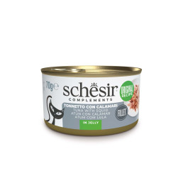 Schesir Cibo Umido Complementare in Lattine da 70 gr per Gatti