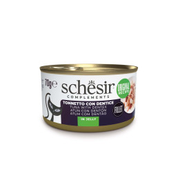 Schesir Cibo Umido Complementare in Lattine da 70 gr per Gatti