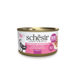 Schesir Cibo Umido Complementare in Lattine da 70 gr per Gatti