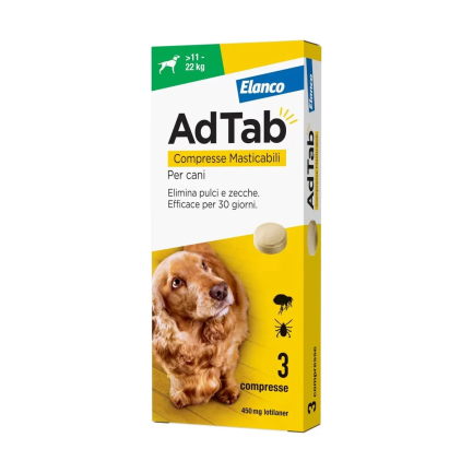 AdTab comprimidos masticables para perros
