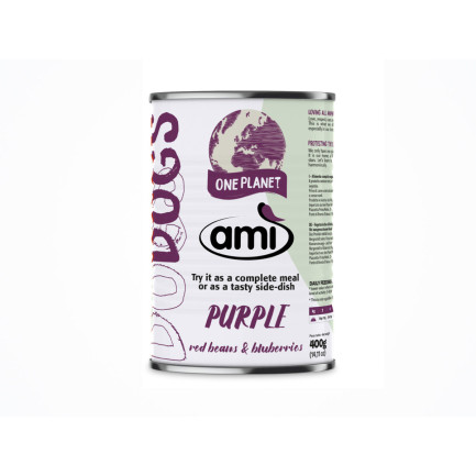 Mokra karma bez warzyw dla psów Amì Purple