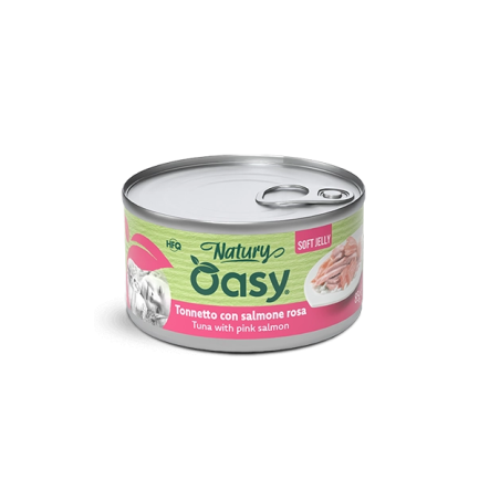 Oasy Natury Soft Jelly Cibo Umido per Gatti