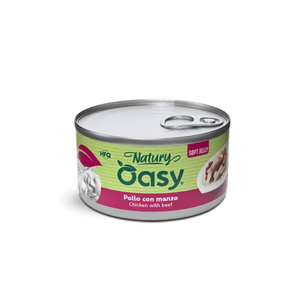 Oasy Natury Soft Jelly Cibo Umido per Gatti