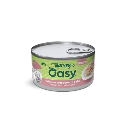 Oasy Natury Soft Jelly Nassfutter für Katzen