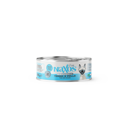 Naxos Sterilight Pate' nourriture humide sans grains pour chats