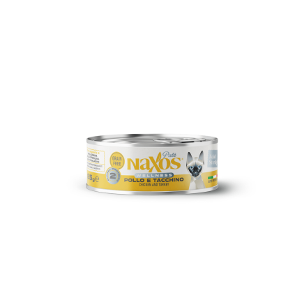 Naxos Sterilight Pate' Grain Free Cibo Umido per Gatti
