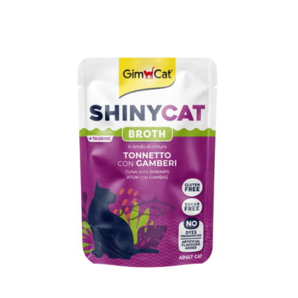 Gimcat Shinycat Cibo Umido in Brodo per Gatti