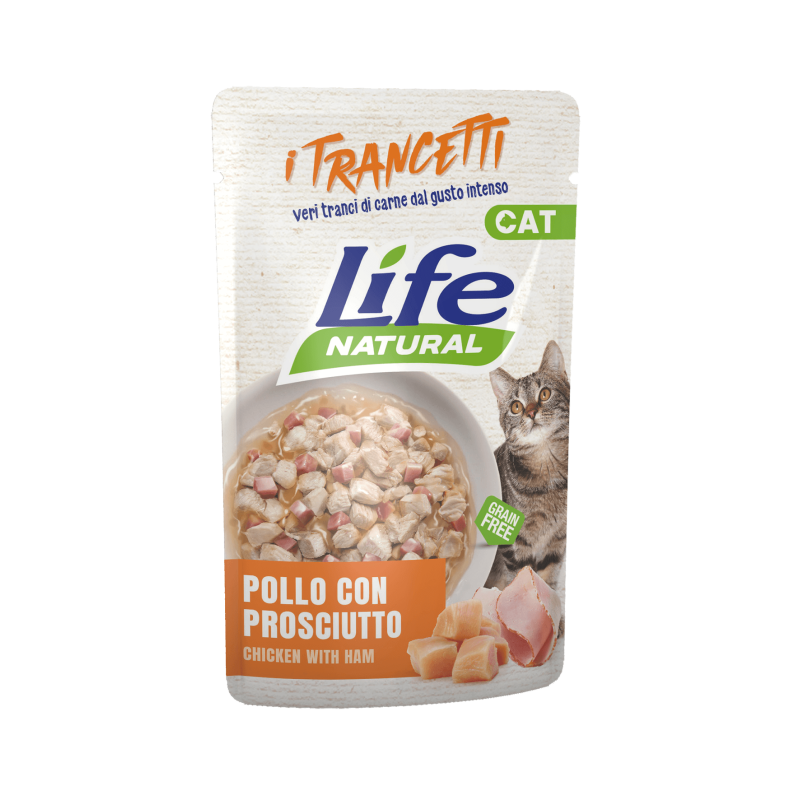 Life Cat - Life Cat Natural Trancetti Cibo Umido Per Gatti img
