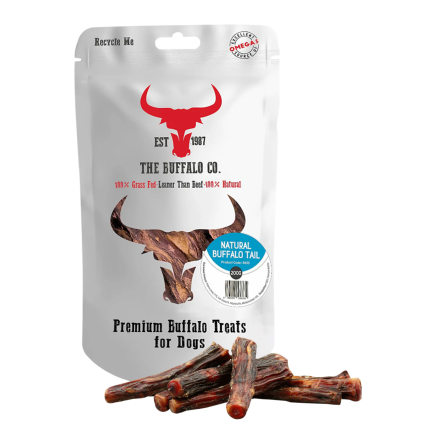 The Buffalo Co Natürliche Büffelsnacks für Hunde