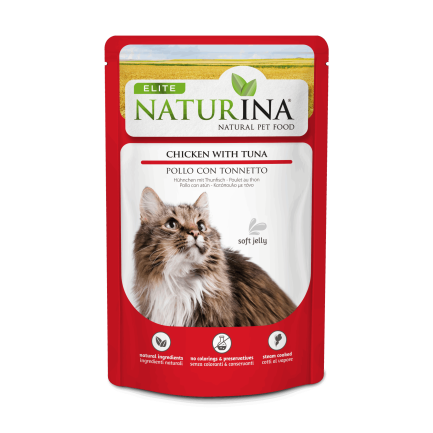 Naturina Elite Soft Jelly Cibo Umido per Gatti