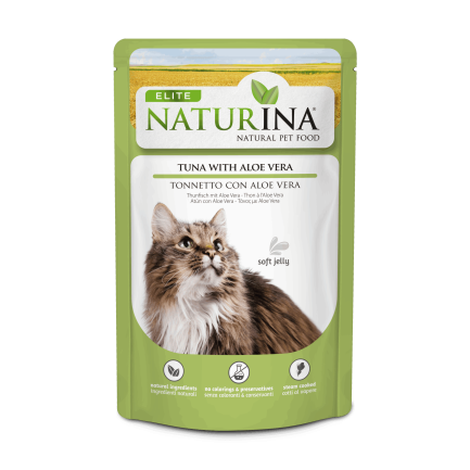 Naturina Elite Soft Jelly Cibo Umido per Gatti
