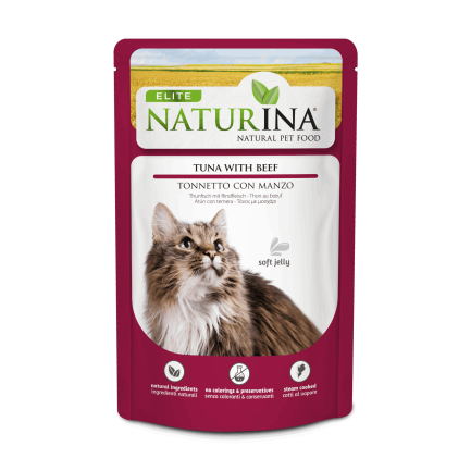 Naturina Elite Soft Jelly Nassfutter für Katzen