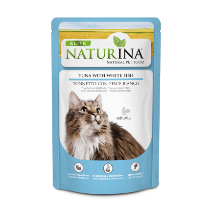 Naturina Elite Soft Jelly Cibo Umido per Gatti