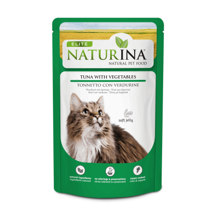 Naturina Elite Soft Jelly Cibo Umido per Gatti