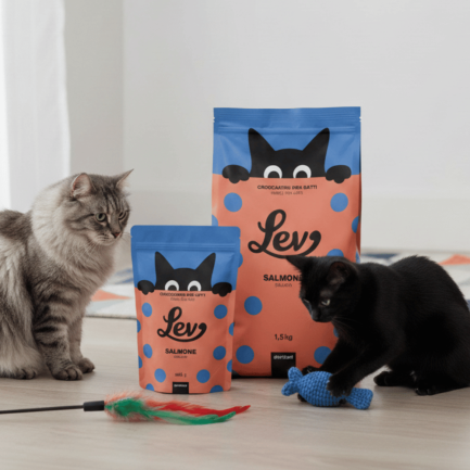 LEV Crocchette Sterilcat Salmone per Gatti Sterilizzati