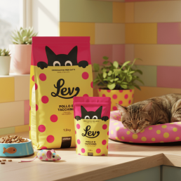 LEV Croquetas Adulto Pollo y Pavo para Gatos