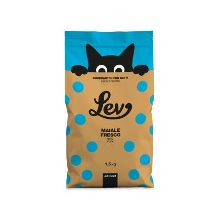 LEV Croquettes Adult Pig für Katzen