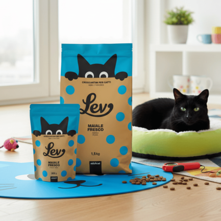 LEV Croquetas Cerdo Adulto para Gatos