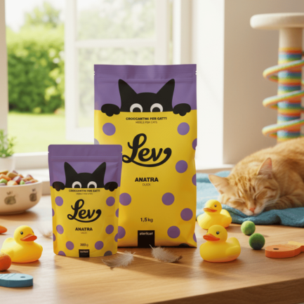 LEV Sterilcat Croquetas de pato para gatos esterilizados