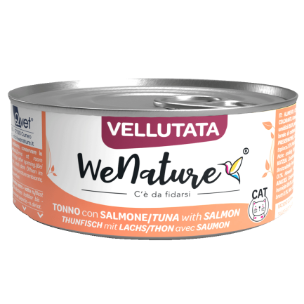 WeNature Comida Húmeda Aterciopelada para Gatos