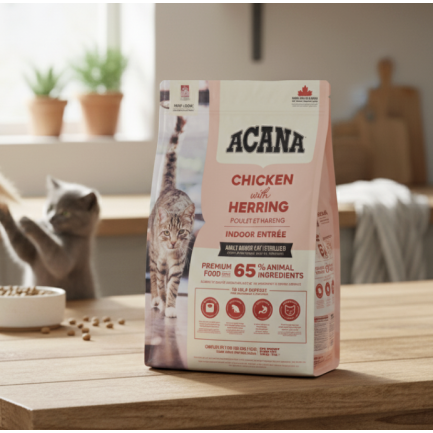Acana Adult Cat Indoor Entrée kurczak i indyk dla dorosłych kotów