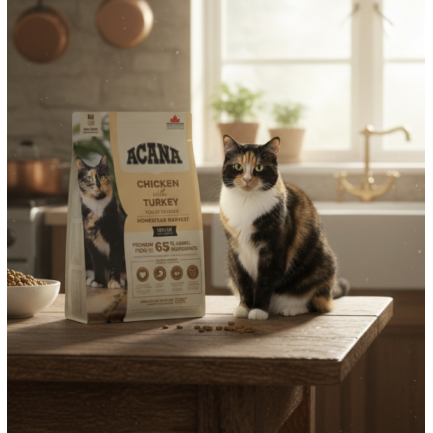 Acana Homestead Harvest with Chicken and Turkey For Adult Cats