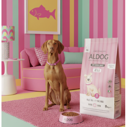 Aldog Super Premium Arctic Medium Large z łososiem i ryżem dla psów