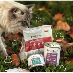 Venandi Animal Huhn Trockenfutter für Katzen