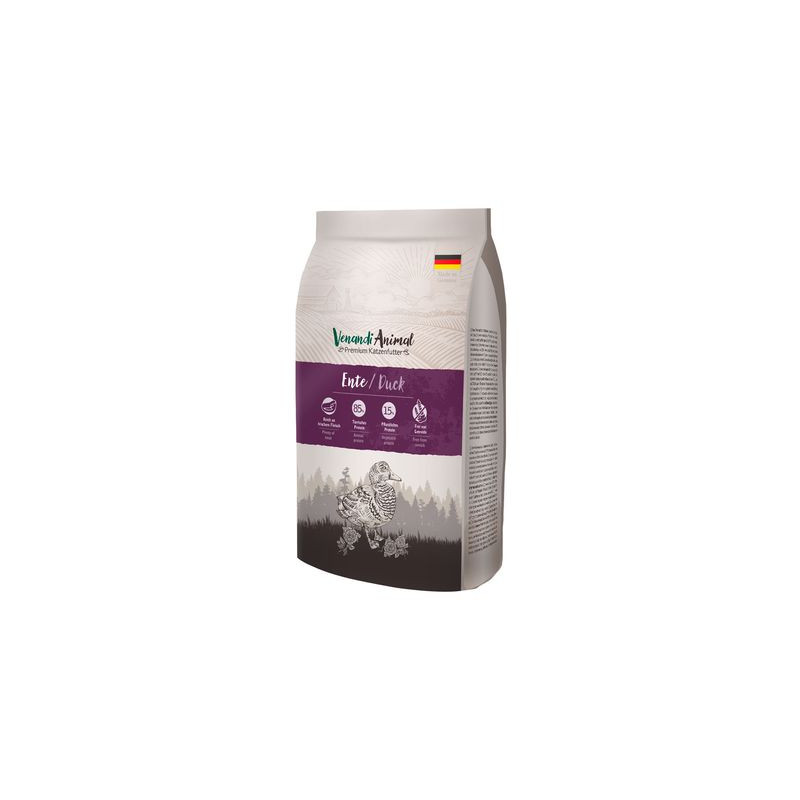 Venandi Animal - Venandi Animal Anatra Cibo Secco Per Gatti img