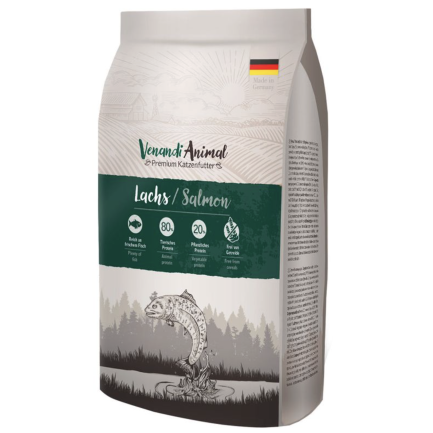 Venandi Animal Salmon nourriture sèche pour chats