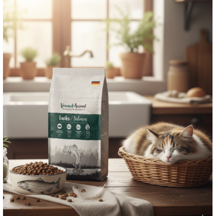 Venandi Animal Salmon Dry Food for Cats