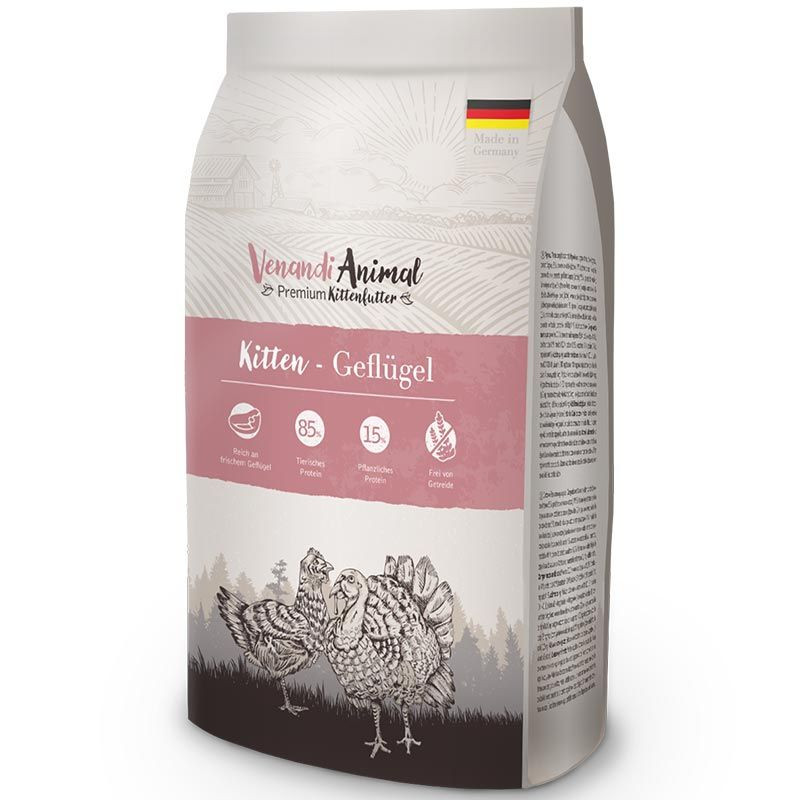 Venandi Animal - Venandi Animal Kitten Cibo Secco Per Gatti img