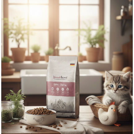 Venandi Animal Kitten Cibo Secco per Gatti