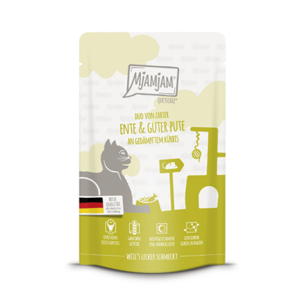 Mjamjam DUO 125 gr Cibo Umido per Gatti Adulti