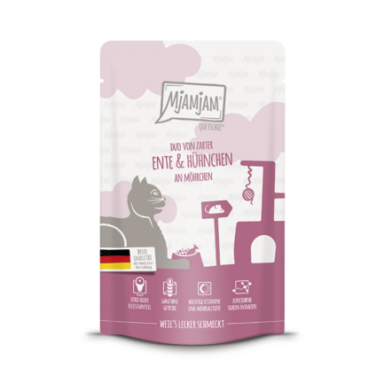 Mjamjam DUO 125 gr Cibo Umido per Gatti Adulti