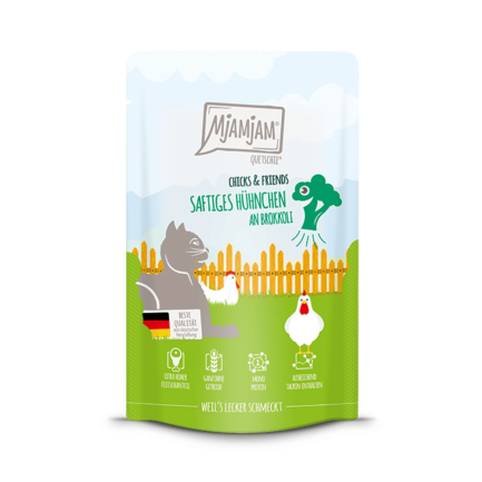 Mjamjam Chicks & Friends 125 gr Cibo Umido per Gatti Adulti