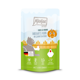 Mjamjam Chicks & Friends 125 gr Cibo Umido per Gatti Adulti