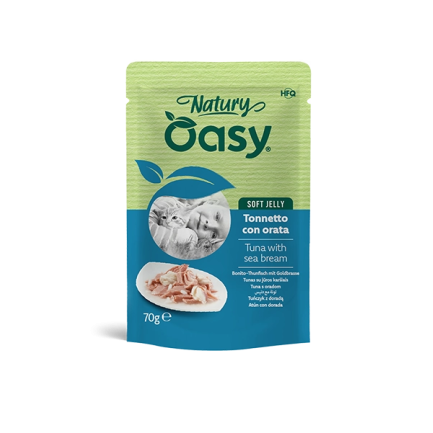 Oasy Natury Soft Jelly Bustine per Gatti