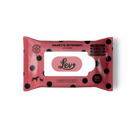 Lev Lingettes hygiéniques pour chiens et chats
